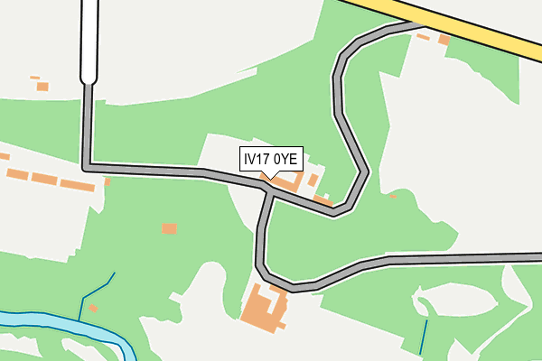 IV17 0YE map - OS OpenMap – Local (Ordnance Survey) IV17 0YE map - OS OpenMap – Local (Ordnance Survey)