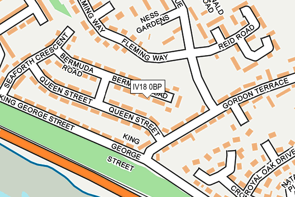 IV18 0BP map - OS OpenMap – Local (Ordnance Survey) IV18 0BP map - OS OpenMap – Local (Ordnance Survey)