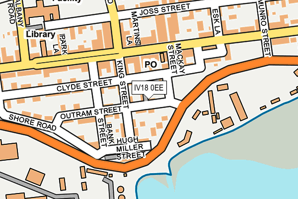 IV18 0EE map - OS OpenMap – Local (Ordnance Survey) IV18 0EE map - OS OpenMap – Local (Ordnance Survey)