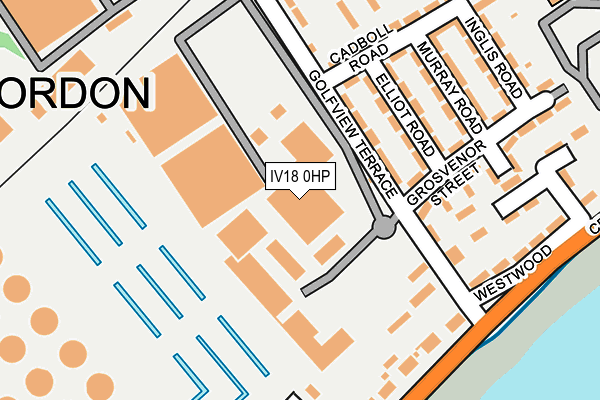 IV18 0HP map - OS OpenMap – Local (Ordnance Survey) IV18 0HP map - OS OpenMap – Local (Ordnance Survey)