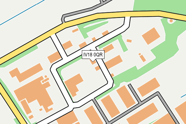 IV18 0QR map - OS OpenMap – Local (Ordnance Survey) IV18 0QR map - OS OpenMap – Local (Ordnance Survey)