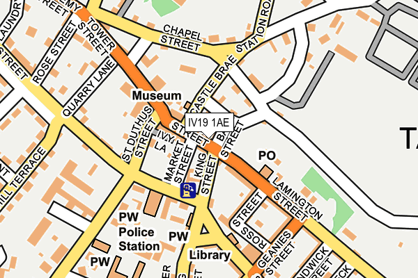 IV19 1AE map - OS OpenMap – Local (Ordnance Survey) IV19 1AE map - OS OpenMap – Local (Ordnance Survey)