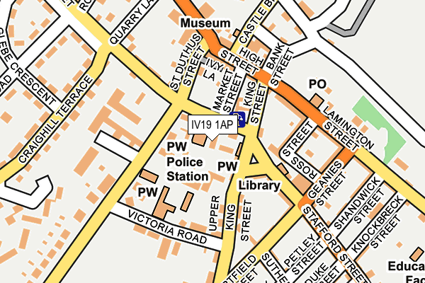IV19 1AP map - OS OpenMap – Local (Ordnance Survey) IV19 1AP map - OS OpenMap – Local (Ordnance Survey)