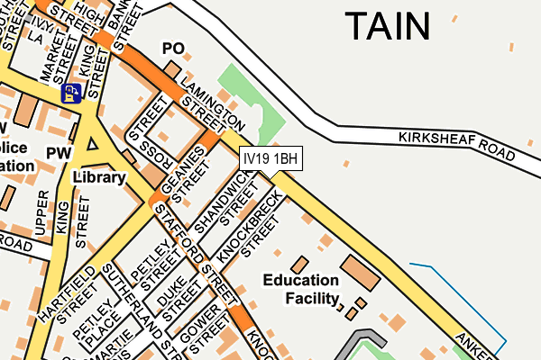 IV19 1BH map - OS OpenMap – Local (Ordnance Survey) IV19 1BH map - OS OpenMap – Local (Ordnance Survey)