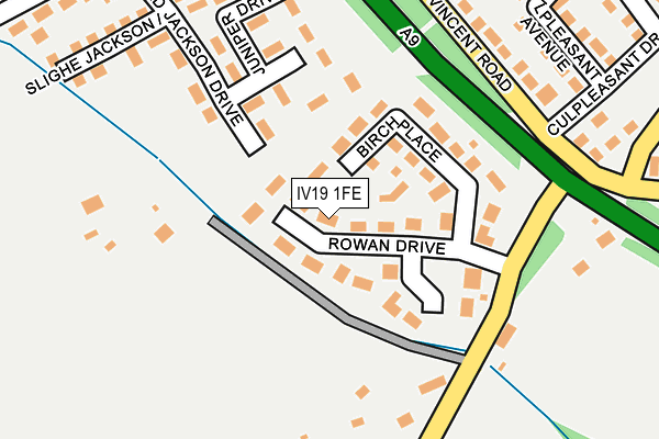 IV19 1FE map - OS OpenMap – Local (Ordnance Survey) IV19 1FE map - OS OpenMap – Local (Ordnance Survey)