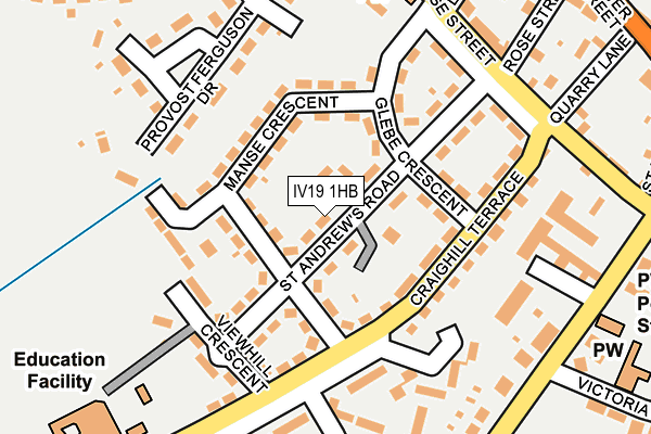 IV19 1HB map - OS OpenMap – Local (Ordnance Survey) IV19 1HB map - OS OpenMap – Local (Ordnance Survey)