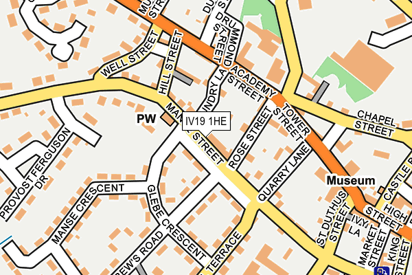 IV19 1HE map - OS OpenMap – Local (Ordnance Survey) IV19 1HE map - OS OpenMap – Local (Ordnance Survey)