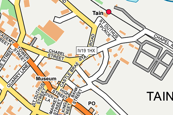 IV19 1HX map - OS OpenMap – Local (Ordnance Survey) IV19 1HX map - OS OpenMap – Local (Ordnance Survey)