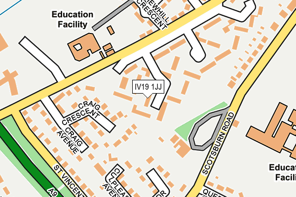 IV19 1JJ map - OS OpenMap – Local (Ordnance Survey) IV19 1JJ map - OS OpenMap – Local (Ordnance Survey)