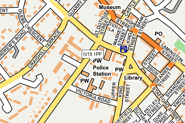 IV19 1PP map - OS OpenMap – Local (Ordnance Survey) IV19 1PP map - OS OpenMap – Local (Ordnance Survey)