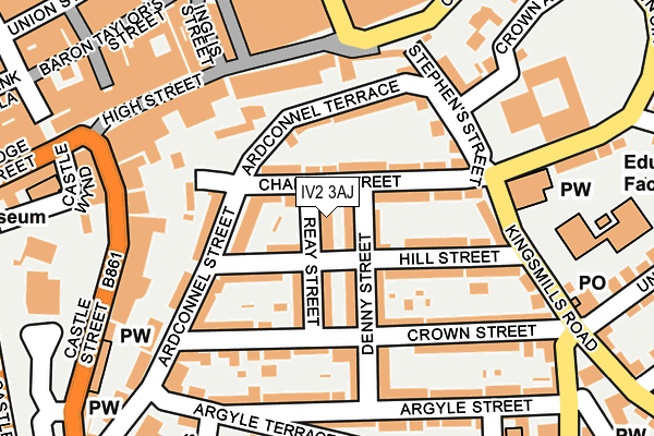 IV2 3AJ map - OS OpenMap – Local (Ordnance Survey) IV2 3AJ map - OS OpenMap – Local (Ordnance Survey)