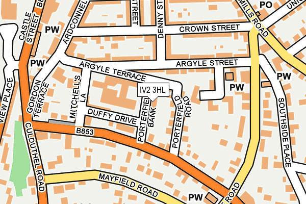 IV2 3HL map - OS OpenMap – Local (Ordnance Survey) IV2 3HL map - OS OpenMap – Local (Ordnance Survey)