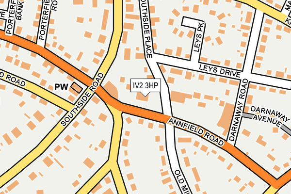 IV2 3HP map - OS OpenMap – Local (Ordnance Survey) IV2 3HP map - OS OpenMap – Local (Ordnance Survey)