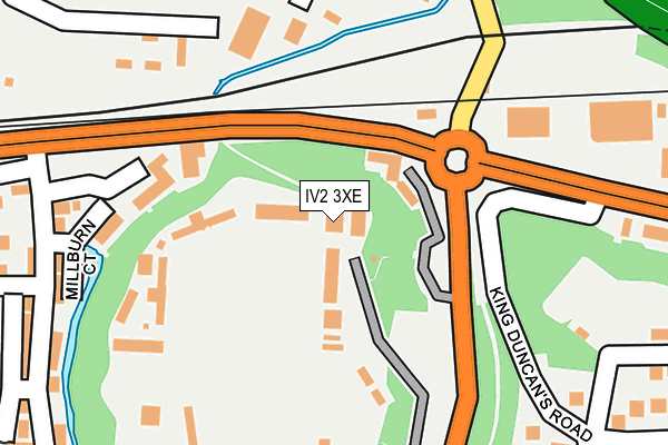 IV2 3XE map - OS OpenMap – Local (Ordnance Survey) IV2 3XE map - OS OpenMap – Local (Ordnance Survey)