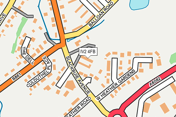 IV2 4FB map - OS OpenMap – Local (Ordnance Survey) IV2 4FB map - OS OpenMap – Local (Ordnance Survey)