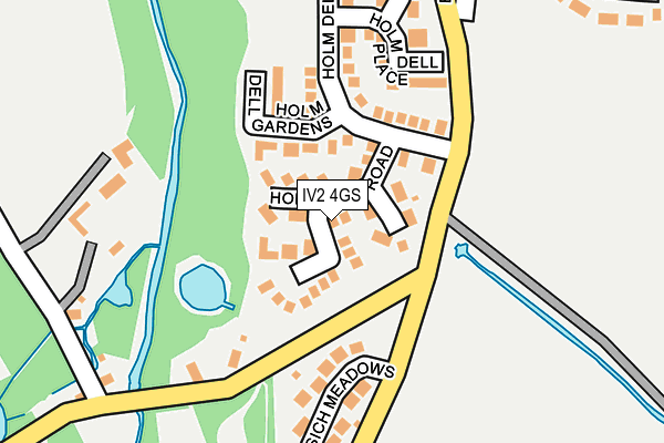 IV2 4GS map - OS OpenMap – Local (Ordnance Survey) IV2 4GS map - OS OpenMap – Local (Ordnance Survey)