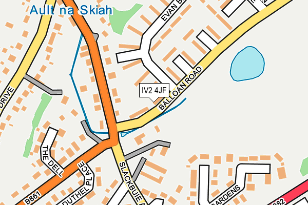 IV2 4JF map - OS OpenMap – Local (Ordnance Survey) IV2 4JF map - OS OpenMap – Local (Ordnance Survey)