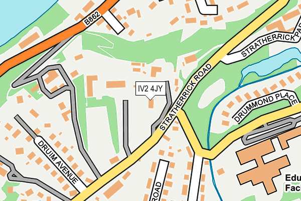 IV2 4JY map - OS OpenMap – Local (Ordnance Survey) IV2 4JY map - OS OpenMap – Local (Ordnance Survey)