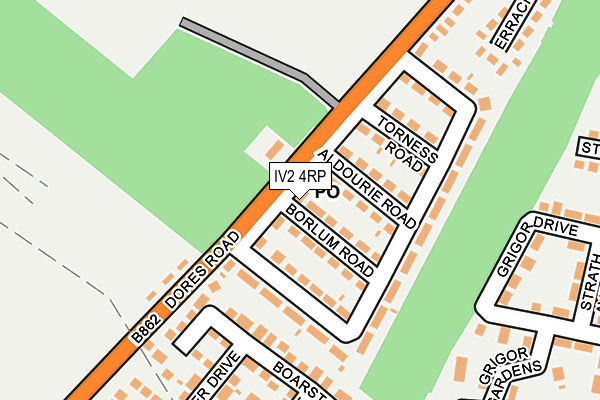 IV2 4RP map - OS OpenMap – Local (Ordnance Survey) IV2 4RP map - OS OpenMap – Local (Ordnance Survey)