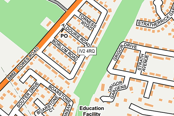 IV2 4RQ map - OS OpenMap – Local (Ordnance Survey) IV2 4RQ map - OS OpenMap – Local (Ordnance Survey)