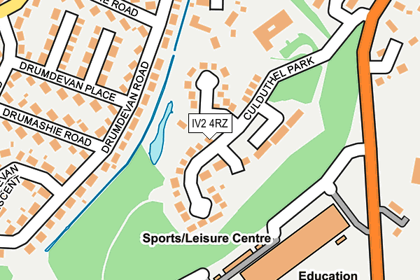 IV2 4RZ map - OS OpenMap – Local (Ordnance Survey) IV2 4RZ map - OS OpenMap – Local (Ordnance Survey)