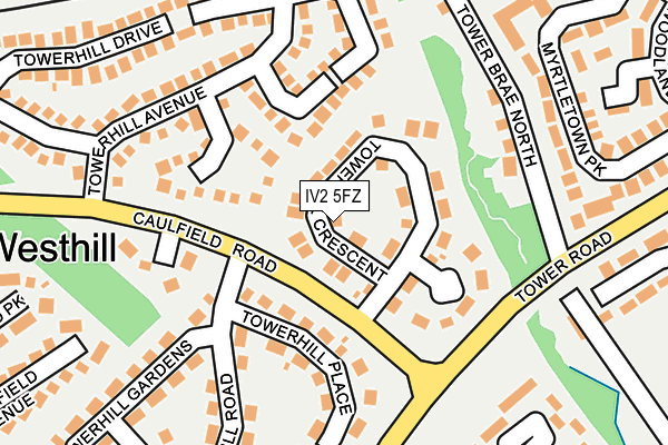 IV2 5FZ map - OS OpenMap – Local (Ordnance Survey) IV2 5FZ map - OS OpenMap – Local (Ordnance Survey)