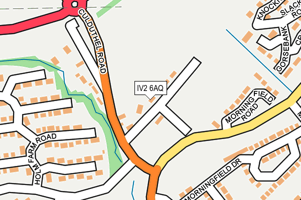 IV2 6AQ map - OS OpenMap – Local (Ordnance Survey) IV2 6AQ map - OS OpenMap – Local (Ordnance Survey)