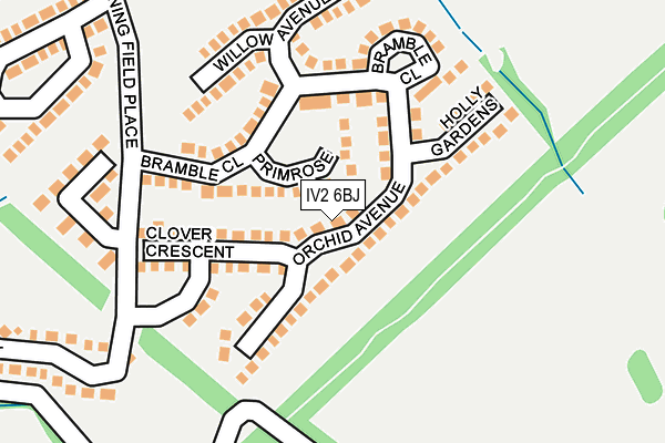 IV2 6BJ map - OS OpenMap – Local (Ordnance Survey) IV2 6BJ map - OS OpenMap – Local (Ordnance Survey)