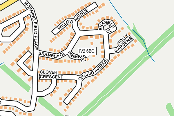 IV2 6BQ map - OS OpenMap – Local (Ordnance Survey) IV2 6BQ map - OS OpenMap – Local (Ordnance Survey)