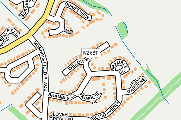 IV2 6BT map - OS OpenMap – Local (Ordnance Survey) IV2 6BT map - OS OpenMap – Local (Ordnance Survey)