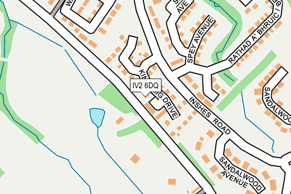 IV2 6DQ map - OS OpenMap – Local (Ordnance Survey) IV2 6DQ map - OS OpenMap – Local (Ordnance Survey)