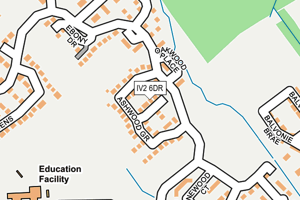 IV2 6DR map - OS OpenMap – Local (Ordnance Survey) IV2 6DR map - OS OpenMap – Local (Ordnance Survey)