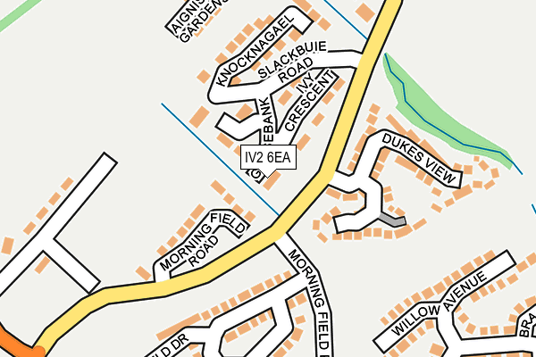 IV2 6EA map - OS OpenMap – Local (Ordnance Survey) IV2 6EA map - OS OpenMap – Local (Ordnance Survey)
