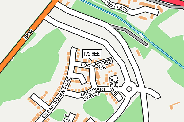 IV2 6EE map - OS OpenMap – Local (Ordnance Survey) IV2 6EE map - OS OpenMap – Local (Ordnance Survey)