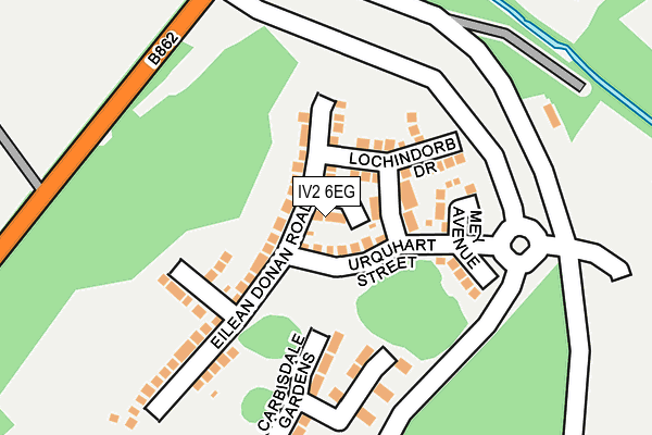 IV2 6EG map - OS OpenMap – Local (Ordnance Survey) IV2 6EG map - OS OpenMap – Local (Ordnance Survey)