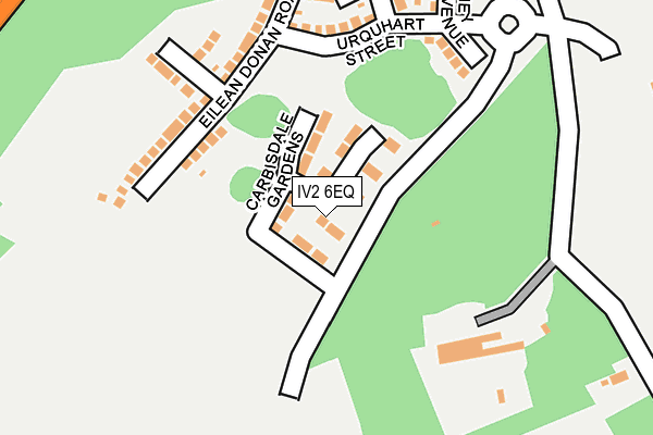 IV2 6EQ map - OS OpenMap – Local (Ordnance Survey) IV2 6EQ map - OS OpenMap – Local (Ordnance Survey)