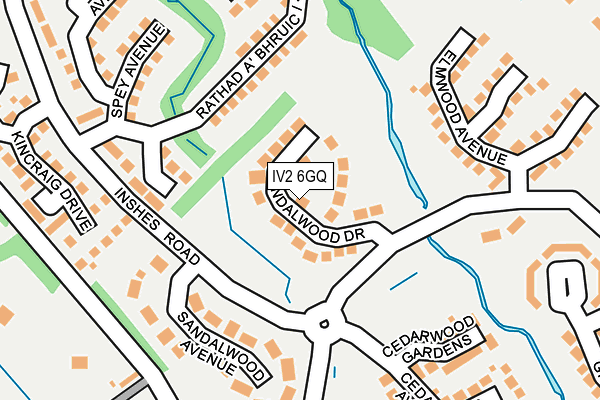 IV2 6GQ map - OS OpenMap – Local (Ordnance Survey) IV2 6GQ map - OS OpenMap – Local (Ordnance Survey)