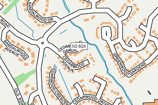 IV2 6GX map - OS OpenMap – Local (Ordnance Survey) IV2 6GX map - OS OpenMap – Local (Ordnance Survey)