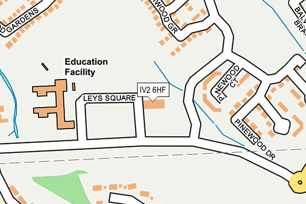 IV2 6HF map - OS OpenMap – Local (Ordnance Survey) IV2 6HF map - OS OpenMap – Local (Ordnance Survey)