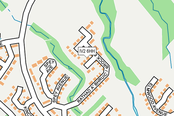 IV2 6HH map - OS OpenMap – Local (Ordnance Survey) IV2 6HH map - OS OpenMap – Local (Ordnance Survey)