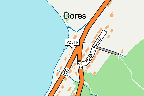 IV2 6TR map - OS OpenMap – Local (Ordnance Survey) IV2 6TR map - OS OpenMap – Local (Ordnance Survey)