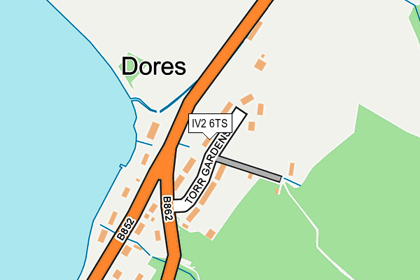 IV2 6TS map - OS OpenMap – Local (Ordnance Survey) IV2 6TS map - OS OpenMap – Local (Ordnance Survey)