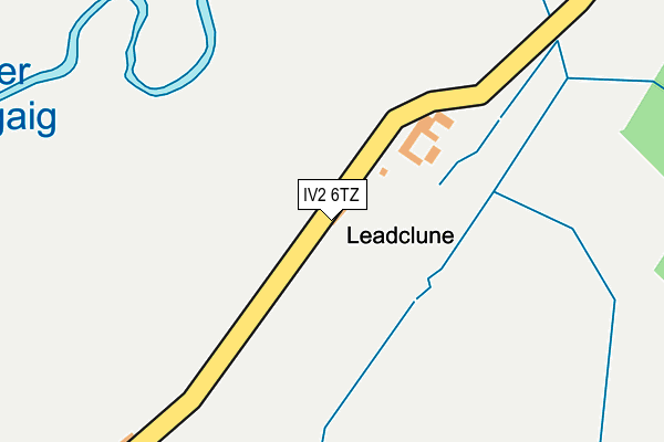 IV2 6TZ map - OS OpenMap – Local (Ordnance Survey) IV2 6TZ map - OS OpenMap – Local (Ordnance Survey)