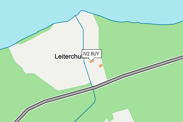 IV2 6UY map - OS OpenMap – Local (Ordnance Survey) IV2 6UY map - OS OpenMap – Local (Ordnance Survey)
