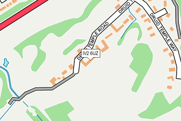 IV2 6UZ map - OS OpenMap – Local (Ordnance Survey) IV2 6UZ map - OS OpenMap – Local (Ordnance Survey)