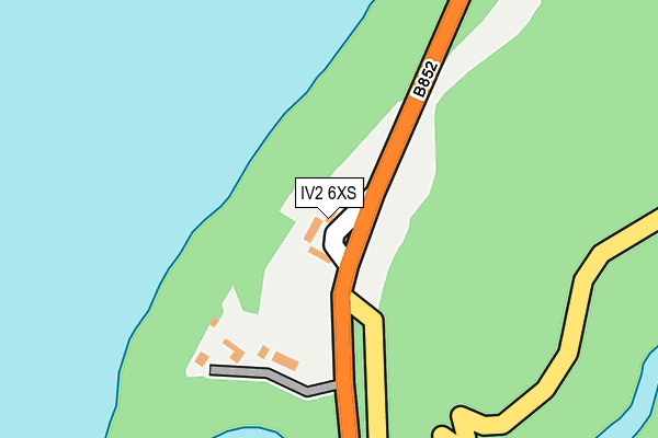 IV2 6XS map - OS OpenMap – Local (Ordnance Survey) IV2 6XS map - OS OpenMap – Local (Ordnance Survey)