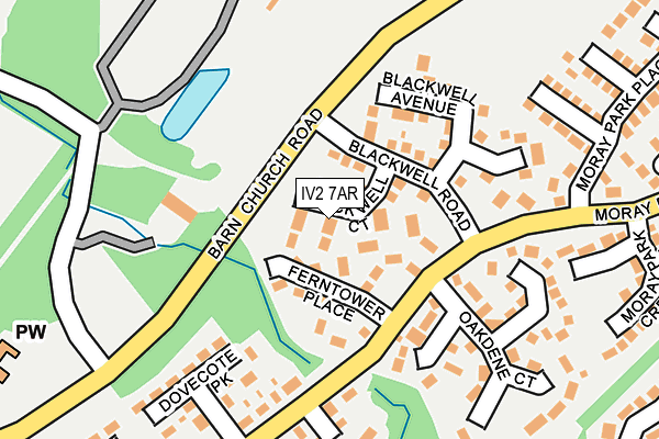 IV2 7AR map - OS OpenMap – Local (Ordnance Survey) IV2 7AR map - OS OpenMap – Local (Ordnance Survey)