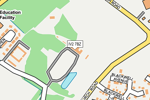 IV2 7BZ map - OS OpenMap – Local (Ordnance Survey) IV2 7BZ map - OS OpenMap – Local (Ordnance Survey)