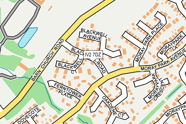 IV2 7DZ map - OS OpenMap – Local (Ordnance Survey) IV2 7DZ map - OS OpenMap – Local (Ordnance Survey)