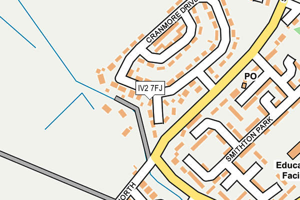 IV2 7FJ map - OS OpenMap – Local (Ordnance Survey) IV2 7FJ map - OS OpenMap – Local (Ordnance Survey)